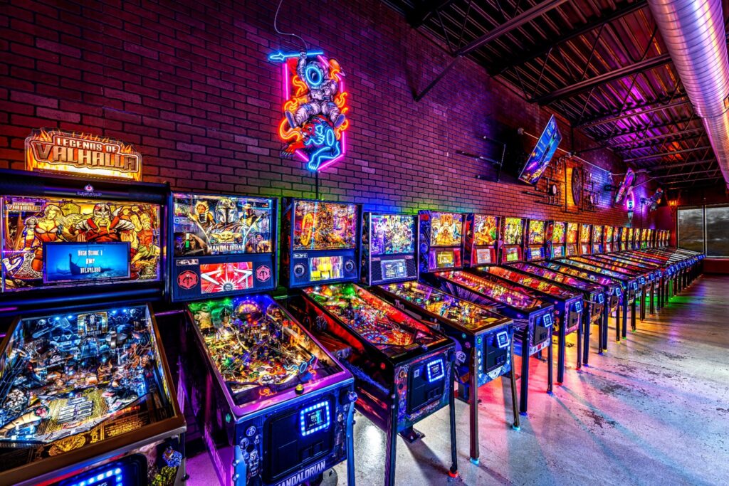 Level Up Pinball Bar
